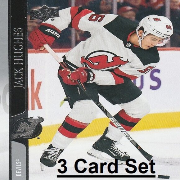 Jack Hughes Hockey Card Collection - Picture 1 of 4